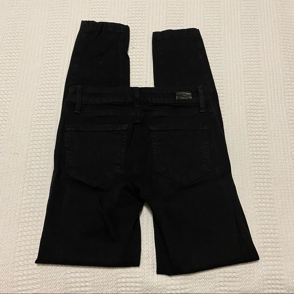 Paige Verdugo Ultra Skinny Women Black Size 25 Jeans - Picture 1 of 7